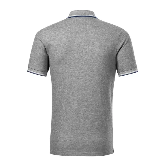 Tricou polo subtire, 180 g/mp, pentru barbati, Malfini Focus 232, Gri inchis Tricou polo subtire, 180 g/mp, pentru barbati, Malfini Focus 232, Gri inchis