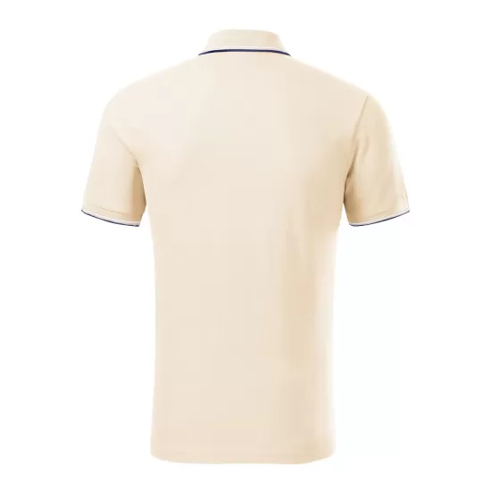 Tricou polo subtire, 180 g/mp, pentru barbati, Malfini Focus 232, migdala Tricou polo subtire, 180 g/mp, pentru barbati, Malfini Focus 232, migdala