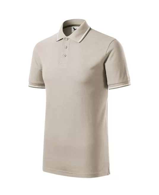 Tricou polo subtire, 180 g/mp, pentru barbati, Malfini Focus 232, Gri ice