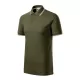 Tricou polo subtire, 180 g/mp, pentru barbati, Malfini Focus 232, military Tricou polo subtire, 180 g/mp, pentru barbati, Malfini Focus 232, military