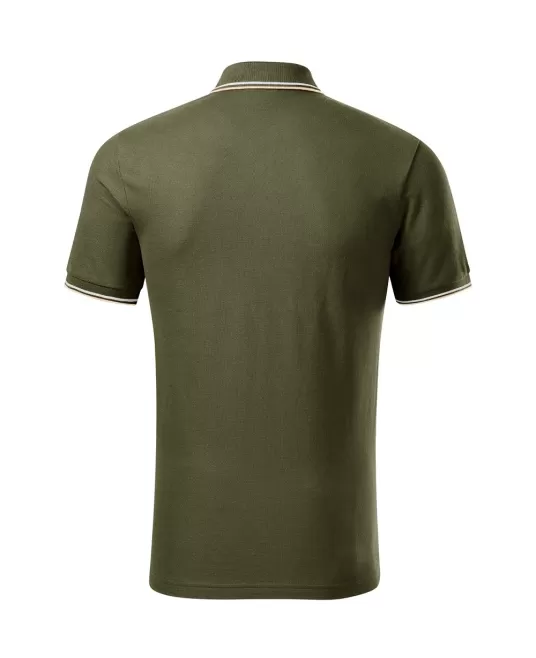 Tricou polo subtire, 180 g/mp, pentru barbati, Malfini Focus 232, military
