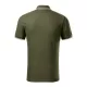 Tricou polo subtire, 180 g/mp, pentru barbati, Malfini Focus 232, military Tricou polo subtire, 180 g/mp, pentru barbati, Malfini Focus 232, military