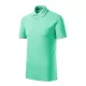 Tricou polo subtire, 180 g/mp, pentru barbati, Malfini Focus 232, verde menta Tricou polo subtire, 180 g/mp, pentru barbati, Malfini Focus 232, verde menta