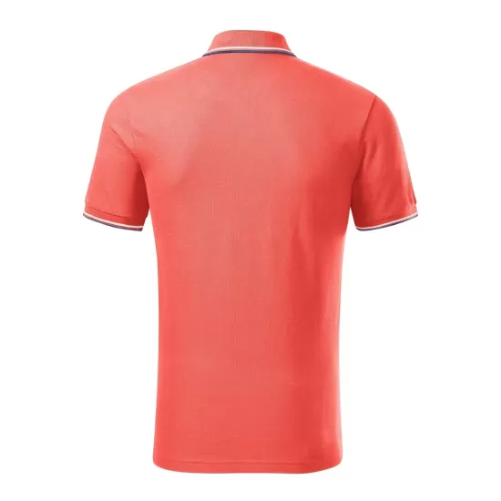 Tricou polo subtire, 180 g/mp, pentru barbati, Malfini Focus 232, Coral