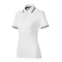 Tricou polo subtire, 180 g/mp, pentru femei, Malfini Focus 233, alb