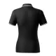 Tricou polo subtire, 180 g/mp, pentru femei, Malfini Focus 233, negru Tricou polo subtire, 180 g/mp, pentru femei, Malfini Focus 233, negru