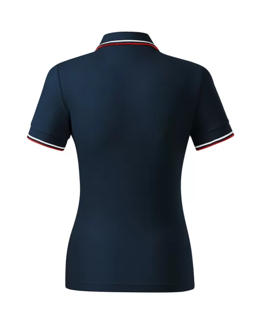 Tricou polo subtire, 180 g/mp, pentru femei, Malfini Focus 233, bleumarin Tricou polo subtire, 180 g/mp, pentru femei, Malfini Focus 233, bleumarin