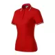 Tricou polo subtire, 180 g/mp, pentru femei, Malfini Focus 233, rosu Tricou polo subtire, 180 g/mp, pentru femei, Malfini Focus 233, rosu