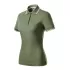 Tricou polo subtire, 180 g/mp, pentru femei, Malfini Focus 233, kaki