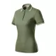 Tricou polo subtire, 180 g/mp, pentru femei, Malfini Focus 233, kaki Tricou polo subtire, 180 g/mp, pentru femei, Malfini Focus 233, kaki