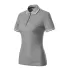 Tricou polo subtire, 180 g/mp, pentru femei, Malfini Focus 233, gri inchis