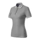 Tricou polo subtire, 180 g/mp, pentru femei, Malfini Focus 233, gri inchis Tricou polo subtire, 180 g/mp, pentru femei, Malfini Focus 233, gri inchis