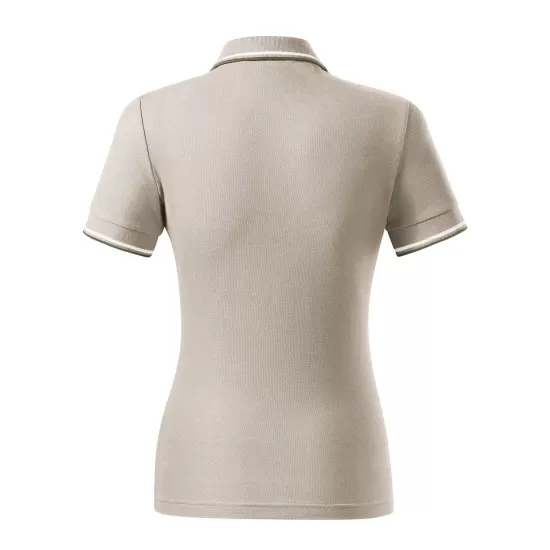 Tricou polo subtire, 180 g/mp, pentru femei, Malfini Focus 233, gri ice Tricou polo subtire, 180 g/mp, pentru femei, Malfini Focus 233, gri ice