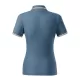 Tricou polo subtire, 180 g/mp, pentru femei, Malfini Focus 233, denim Tricou polo subtire, 180 g/mp, pentru femei, Malfini Focus 233, denim