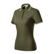 Tricou polo subtire, 180 g/mp, pentru femei, Malfini Focus 233, military