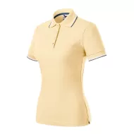 Tricou polo subtire, 180 g/mp, pentru femei, Malfini Focus 233, bourbon vanilla