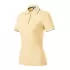 Tricou polo subtire, 180 g/mp, pentru femei, Malfini Focus 233, bourbon vanilla