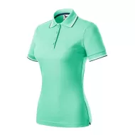 Tricou polo subtire, 180 g/mp, pentru femei, Malfini Focus 233, verde menta Tricou polo subtire, 180 g/mp, pentru femei, Malfini Focus 233, verde menta