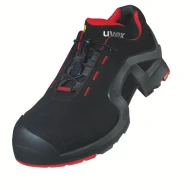 UVEX1 X-TENDED SUPPORT pantofi de protectie  S3 SRC, negru-rosu