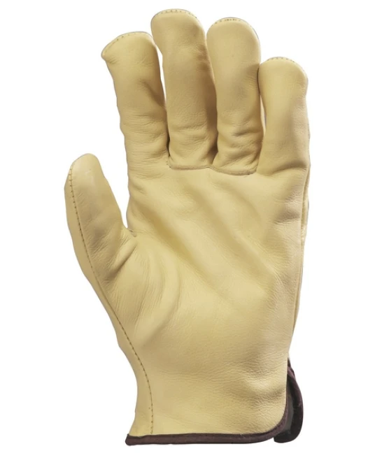 Manusi protectie frig din piele de bovina, bej