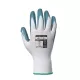 Manusi de protectie imersate in nitril [A310] Gri si alb