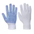 Mănuși textile cu puncte PVC in palma, aderenta maxima