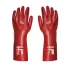 Manusi PVC impermeabile, manipulare uleiuri, lungime 35 cm, rosii