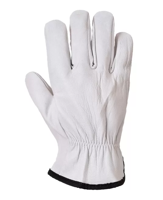 Manusi de protectie din piele de capra, Chrome Guard [A260] Gri