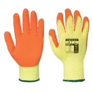Manusi de protectie imersate in latex Fortis Grip [A150] Portocaliu