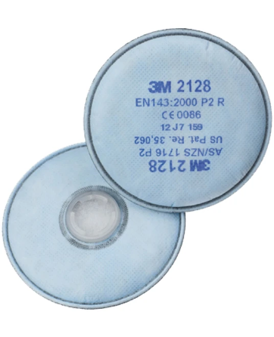 Filtru P2 carbune activ 3M 2128 semimasca 3M seria 6000 si 7000, 2 buc/set