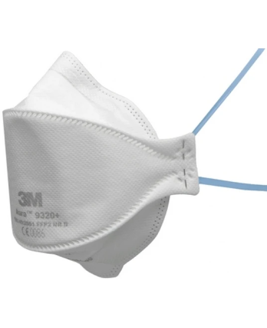 Masca 3M 9320 pliabila, FFP2 ComfortPlus fara valva, 20buc/set