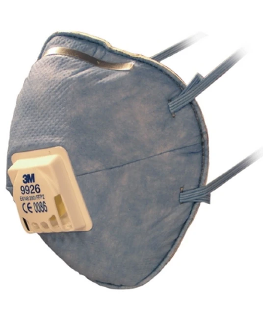 Masca FFP2 cupa cu supapa, impotriva carbunelui activ, test dolomit, 10 buc/set