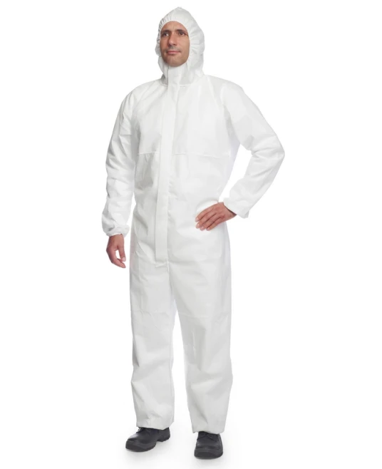 Combinezon de protectie pentru stropit DuPont Proshield Basic alb