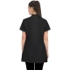 Halat scurt cu fermoar, poliester 180g/mp, negru Halat scurt cu fermoar, poliester 180g/mp, negru