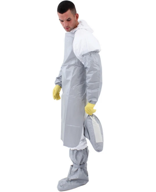 Acoperitori cizme TYVEK 600F, medii subst periculoase, talpa antiderapanta, 50 buc