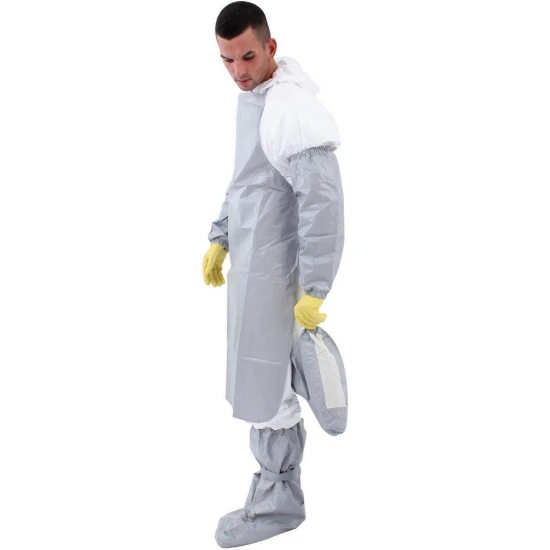 Acoperitori cizme TYVEK 600F, medii subst periculoase, talpa antiderapanta, 50 buc