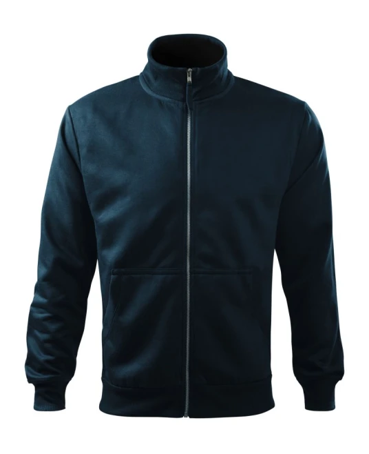 Hanorac cu fermoar pentru barbati, Malfini, bleumarin