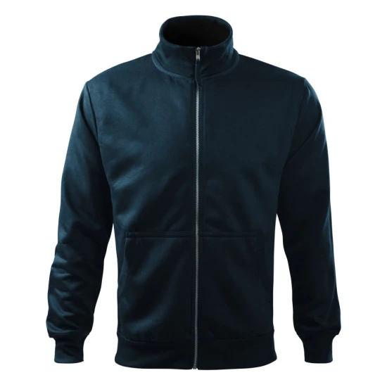 Hanorac cu fermoar pentru barbati, Malfini, bleumarin