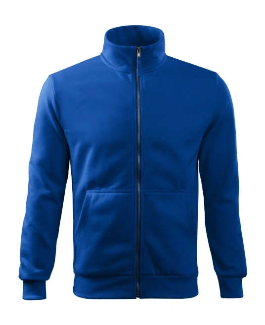 Hanorac cu fermoar pentru barbati, Malfini, albastru regal