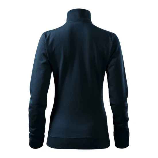 Hanorac cu fermoar pentru femei, Malfini, bleumarin