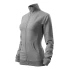 Hanorac cu fermoar pentru femei, Malfini, gri inchis
