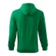 Hanorac cu gluga si fermoar barbati, 300g/m2, verde mediu Hanorac cu gluga si fermoar barbati, 300g/m2, verde mediu