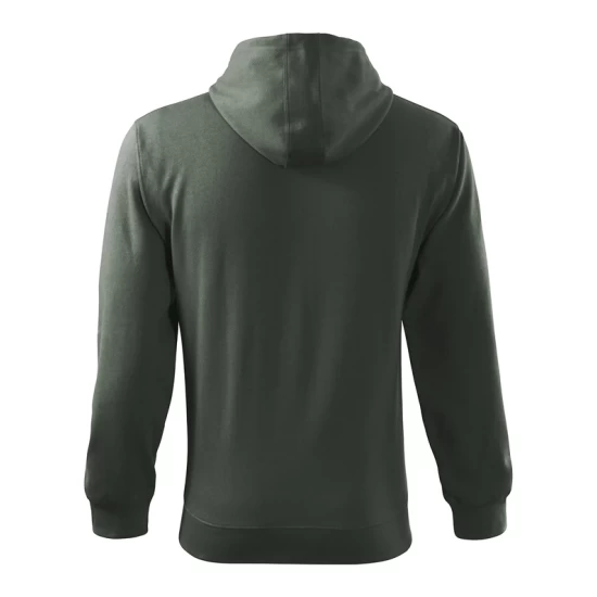 Hanorac cu gluga si fermoar barbati, 300g/m2, gri ardezie Hanorac cu gluga si fermoar barbati, 300g/m2, gri ardezie