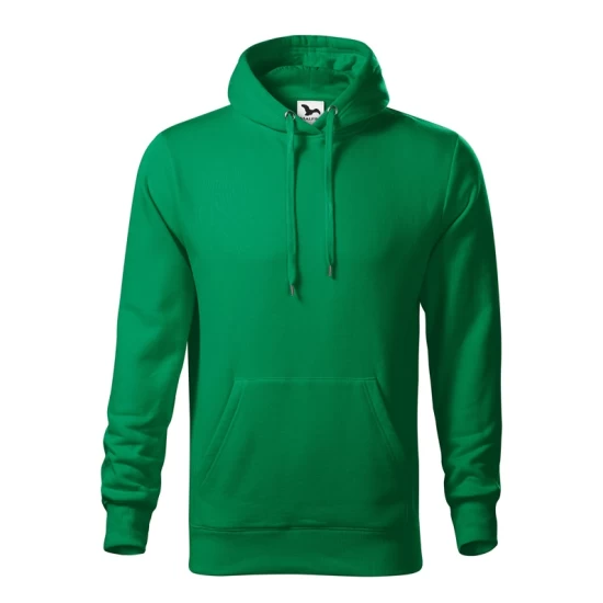 Hanorac cu gluga barbati, fara fermoar, 320g/m2, verde mediu Hanorac cu gluga barbati, fara fermoar, 320g/m2, verde mediu