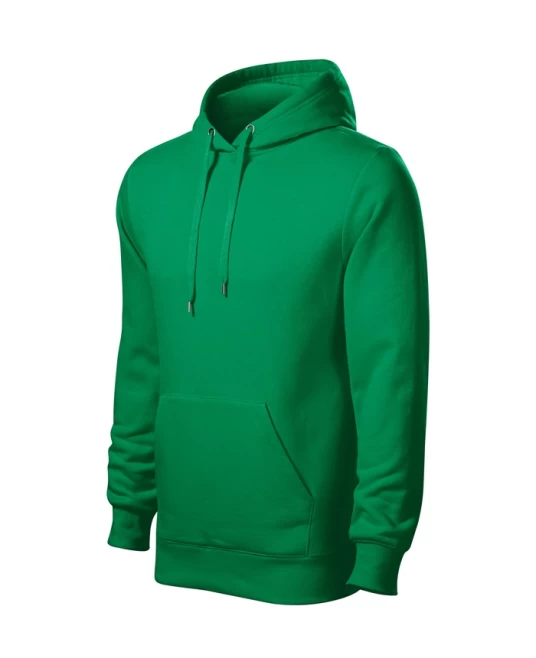 Hanorac cu gluga  Malfini Cape 413 – French Terry 320g, verde mediu Hanorac cu gluga  Malfini Cape 413 – French Terry 320g, verde mediu