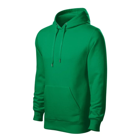 Hanorac cu gluga barbati, fara fermoar, 320g/m2, verde mediu Hanorac cu gluga barbati, fara fermoar, 320g/m2, verde mediu