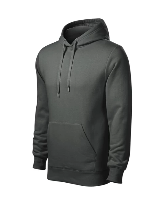 Hanorac cu gluga  Malfini Cape 413 – French Terry 320g, gri inchis Hanorac cu gluga  Malfini Cape 413 – French Terry 320g, gri inchis