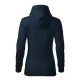Hanorac cu gluga femei, fara fermoar, 320g/m2, bleumarin