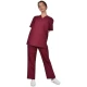 Costum industria alimentara sau Curatenie, tercot subtire 110g/m2, visiniu Costum industria alimentara sau Curatenie, tercot subtire 110g/m2, visiniu