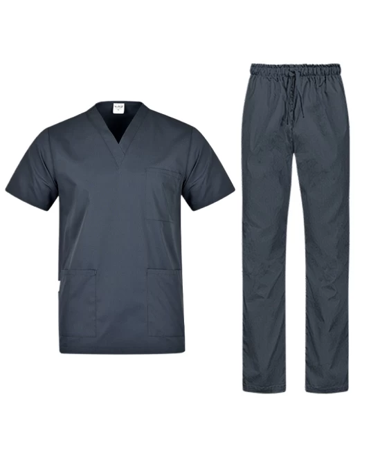 Costum industria alimentara sau Curatenie, tercot 180g/m2 gri inchis Costum industria alimentara sau Curatenie, tercot 180g/m2 gri inchis